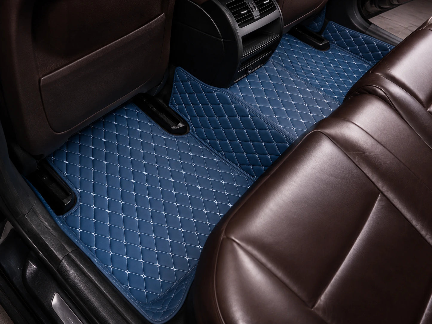 Blue Custom Car Mats