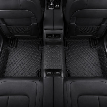 All Black Custom Car Mats