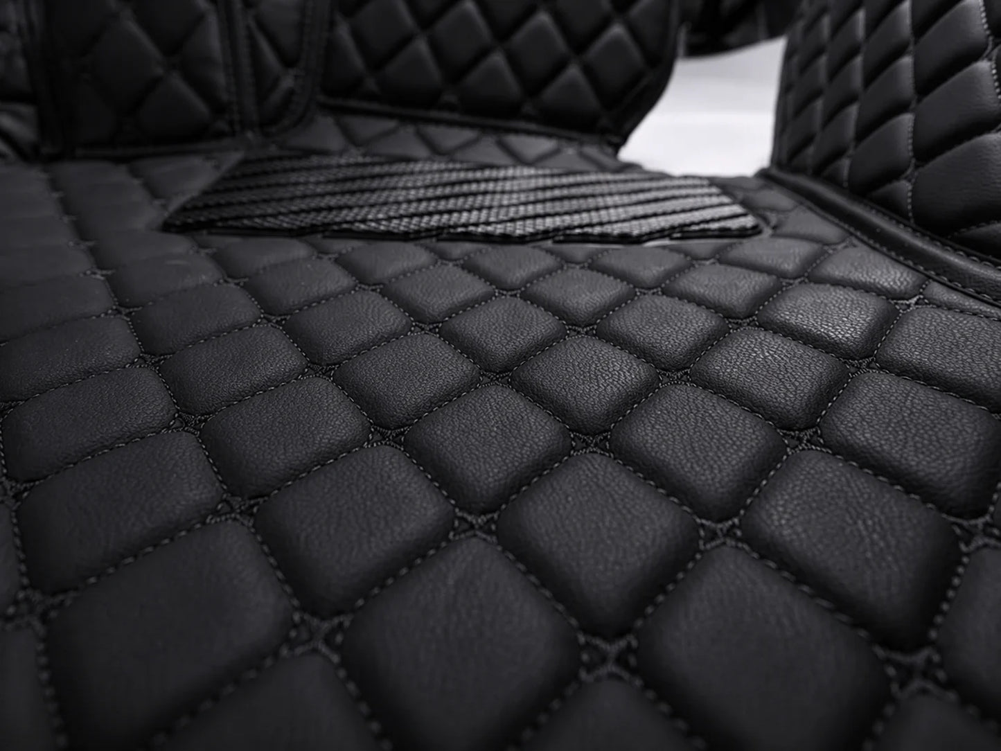 All Black Custom Car Mats