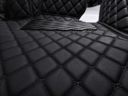 All Black Custom Car Mats