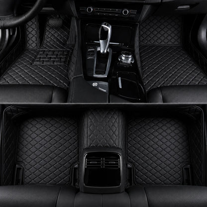 All Black Custom Car Mats