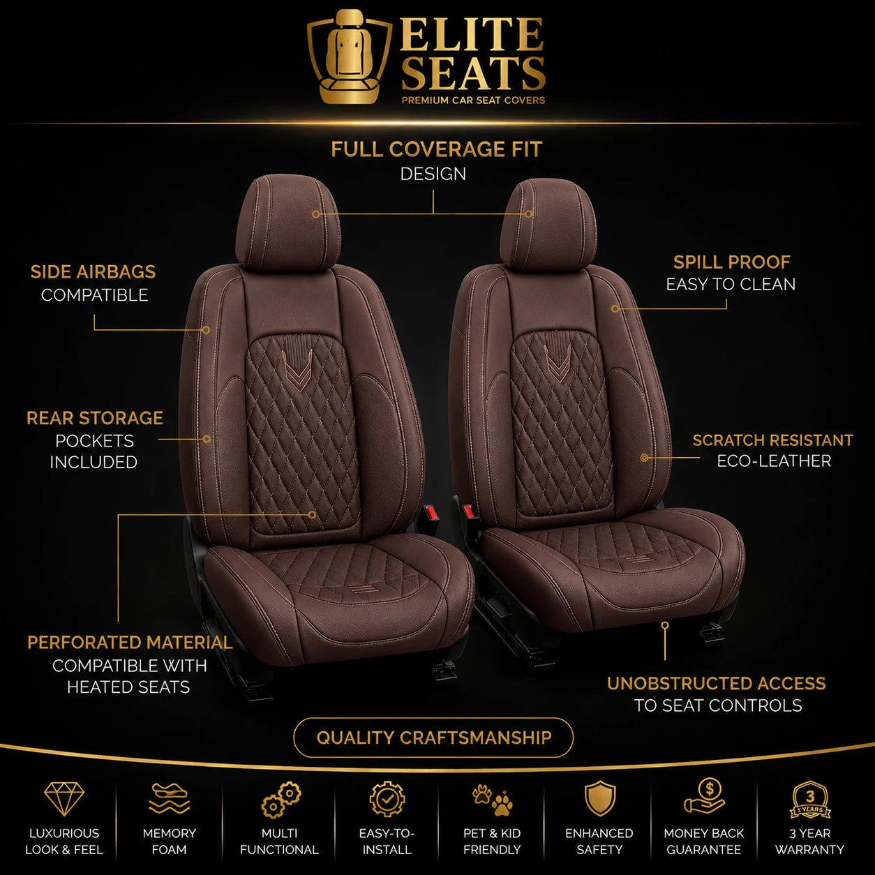 Elite™ Luxury Seat Cover