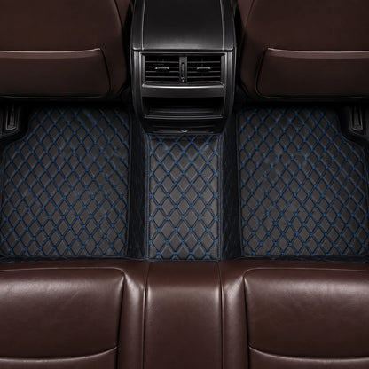 Black & Blue Custom Car Mats