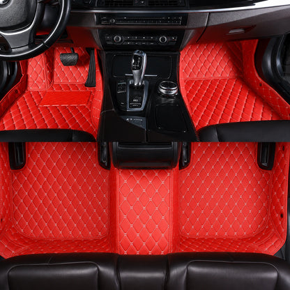 Red Custom Car Mats