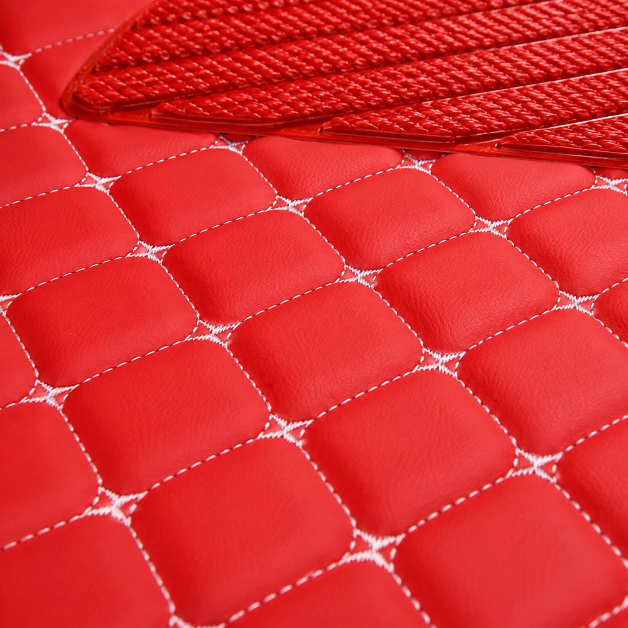 Red Custom Car Mats
