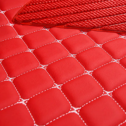 Red Custom Car Mats